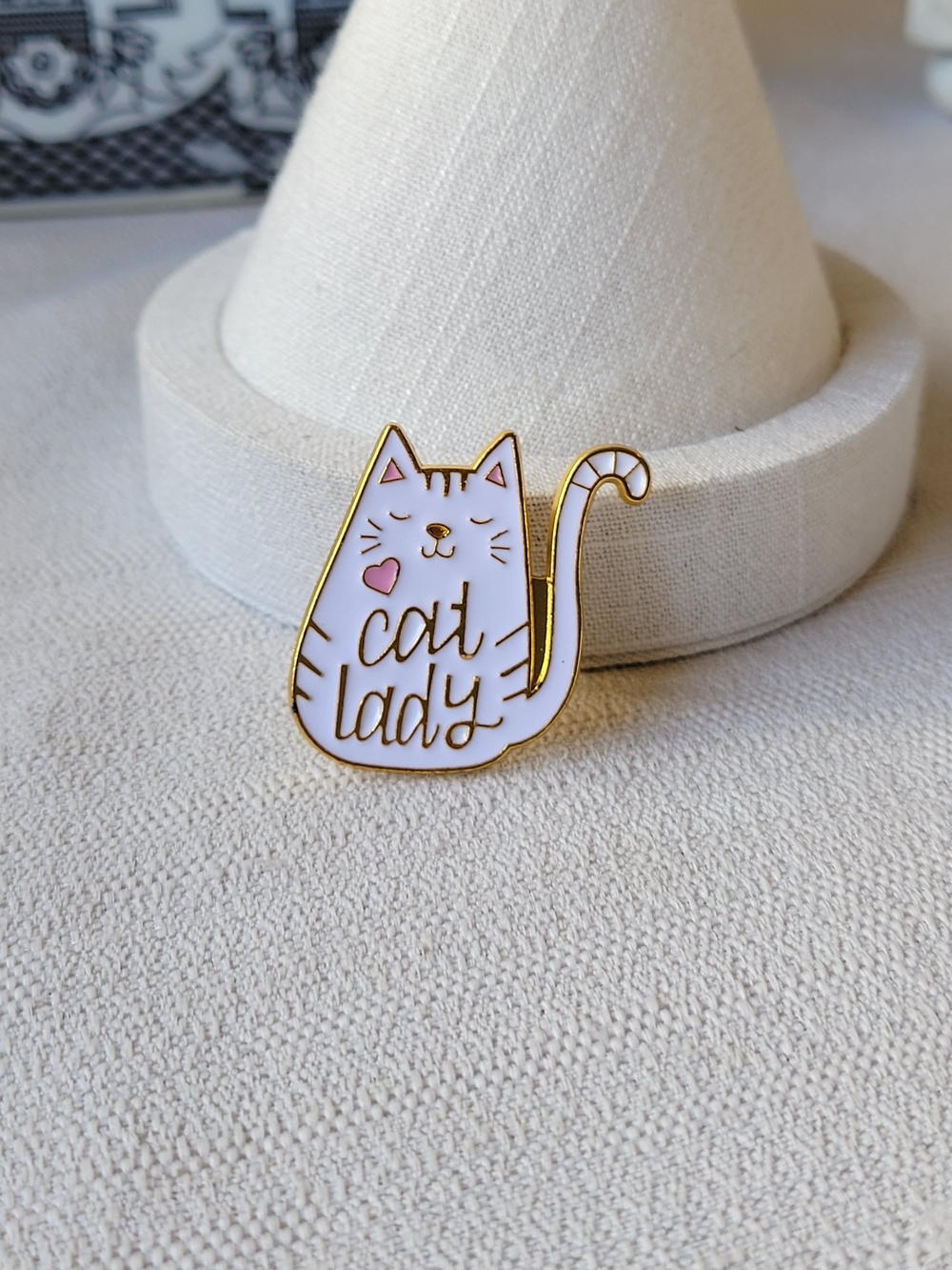2/$15  Cat Lady Enamel Pin